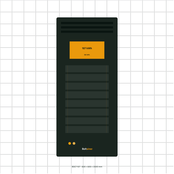 BOLT-107 —<br>COMPACT, KRACHTIG, BINNEN ÉÉN DAG OPERATIONEEL.